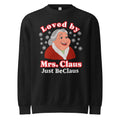 Just BeClaus Unisex Crew Neck Sweatshirt FRONT VIEW